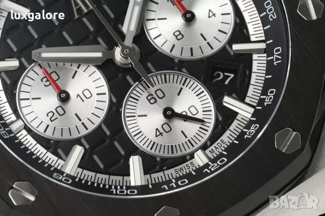 Мъжки часовник Audemars Piguet Royal Oak Offshore Chronograph с автоматичен швейцарски механизъм, снимка 5 - Мъжки - 50440614