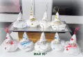 Бели пухкави ангелчета за коледа, снимка 5