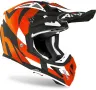 airoh каска aviator ace trick orange размери s m l мото, снимка 4