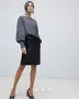 Черна пола Vila Faux Leather Pencil Skirt, снимка 3