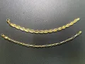 Златни гривни zlaten 14 K 585 gold griwna grivna, снимка 3