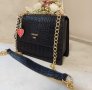 Черна лачена чанта Guess код SG204, снимка 2