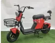 Електрическата тротинетка-скутер с кош, снимка 1