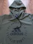 adidas Sport Id Pullover Hoodie Olive - страхотно мъжко горнище КАТО НОВО Л, снимка 3
