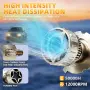 Smart LED крушки H4 150W, 3 цвята, CANBUS, снимка 2