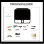 Honda CR-V_2 2001-2006 9” 2-DIN с Android 12, 4G/LTE, 2/32GB, QLED , снимка 3