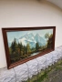 Страхотна огромна майсторска авторска картина масло върху платно , снимка 4