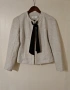 Дамско сако Reserved с панделка S M размер, снимка 3
