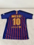 Детски футболен екип Messi и нови футболни чорапи Barsa, снимка 2