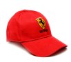 Автомобилна червена шапка - Ферари (Ferrari), снимка 1 - Шапки - 41060710