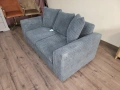 Сив диван от плат двойка, снимка 4