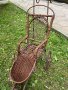 Стара плетена количка за кукли. №3998, снимка 3