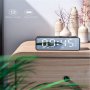 Безжичен LED огледален Bluetooth високоговорител,часовник,будилник,дата,радио и др. , снимка 8