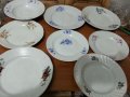 Стар български порцелан чинии за допълване, снимка 1 - Антикварни и старинни предмети - 34719034
