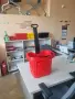 Пазарска кошница с телескопично рамо и колела 40L, снимка 2