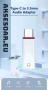 Нов преходник от USB Type-C към 3.5 мм стерео жак адаптер за слушалки аудио конвертор за iPhone 15, снимка 7