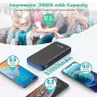 Ново Преносимо бързо зарядно устройство Power Bank 30000mAh батерия банка, снимка 5