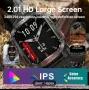 Смарт часовник SENBONO 2.01 HD дисплей водоустойчив Smart watch с компас 600 mAh батерия , снимка 4