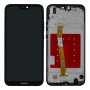 Дисплей за Huawei P20 Lite / ANE-LX1 с рамка, черен, снимка 1 - Резервни части за телефони - 41396579