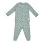 Памучна бебешка пижама, It`s cool to be kind, Рипсена, 12 - 18 м, снимка 1 - Бебешки пижами - 41734581