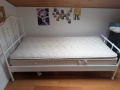 Продавам единично легло ИКЕА, с подматрачна рамка и матрак ТЕД, снимка 2