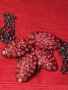 КРАСИВА АРТИСТИЧНА ГРИВНА с ЧЕРВЕНИ КРИСТАЛИ 4094, снимка 2