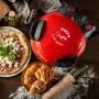 Електрическа фурна за пица с каменна плоча ARIETE 909 ЧЕРВЕН, 1200 W, снимка 5