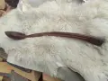 Голяма дървена лъжица. Дървена лъжица нова. Дървена лъжица черпак от дърво, снимка 4
