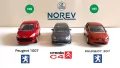 NOREV - Peugeot 307, Peugeot 1007 и Citroen C4, снимка 1