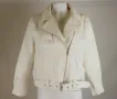 L Reserved Бяло памучно лятно яке, снимка 1