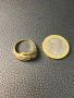 Златен пръстен 14 K 585 Gold zlatni prasten, снимка 10