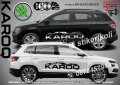 Skoda Kamiq стикери надписи лепенки фолио SK-SJV2-SK-KAM, снимка 4