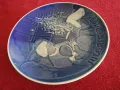 Колекционерска порцеланова чиния JULE AFTER 1978. Copenhagen Porcelain Дания. марк., снимка 2