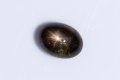 Черен звезден сапфир 1.40ct 6-лъчева звезда овален кабошон, снимка 1 - Други - 41635711