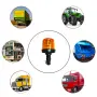 LED сигнална лампа маяк 21cm 12-24V Мигане и въртене, снимка 3