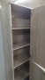 Гардероб с рафтове 93/204/40 - 5 рафта за ъгъл с две врати, снимка 4