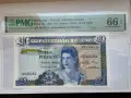 GIBRALTAR. £ 10 POUNDS 1988 PMG 66, снимка 1