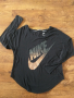 NIKE SIGNAL LS TEE METALLIC - страхотна дамска блуза КАТО НОВА, снимка 6