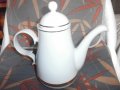 Стар Български Порцеланов Чайник, Кана с  Позлата , с Налична маркировка, снимка 2