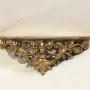 Декоративна конзола в стил Рококо – златен финиш, снимка 1