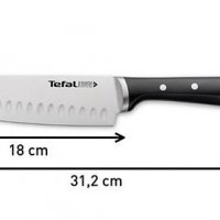 Азиатски нож Santoku Tefal Ingenio Ice Force 18 сm / Тефал , снимка 8 - Прибори за хранене, готвене и сервиране - 40173471