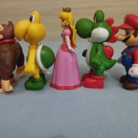 Супер Марио Super Mario пластмасова фигурка фигурки играчки за игра и украса торта, снимка 3 - Фигурки - 39503338