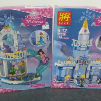 Конструктор с принцеси замък 179 елемента, тип лего, за момиче, в кутия - 37026, снимка 3 - Конструктори - 38622850