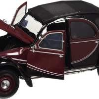 1:24 Метални колички: Citroen 2CV6 Charleston (Ситроен) Welly, снимка 3 - Колекции - 44512149