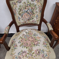 кресло Луи XV с дърворезба , снимка 5 - Столове - 44714550