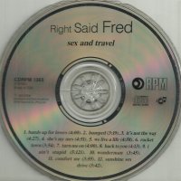Right Said Fred-"Sex and travel", оригинален диск , снимка 3 - CD дискове - 40048527