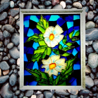 Витражни картини - рисувано стъкло за подарък, снимка 5 - Декорация за дома - 36453194