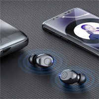 Безжични bluetooth 5.0 слушалки F9+ -5С , черни, #1000052444, снимка 9 - Безжични слушалки - 34810257