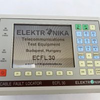 ELEKTRONiKA ECFL 30 - КОМПЛЕКСЕН КАБЕЛЕН ЛОКАТОР ЗА ПОВРЕДИ ДО 32км, снимка 3 - Други инструменти - 42381176