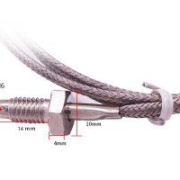 температуран датчик до 800 градуса M6 резба / K J PT100, снимка 4 - Друга електроника - 42247233